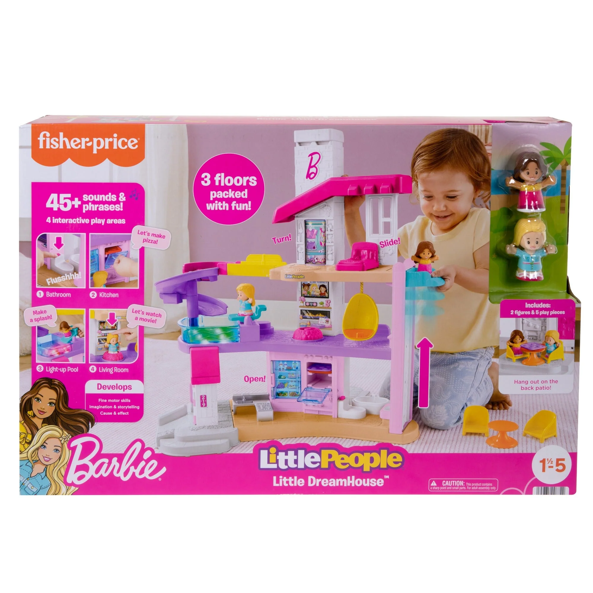 Barbie Little Dreamhouse by Little People - Image 6