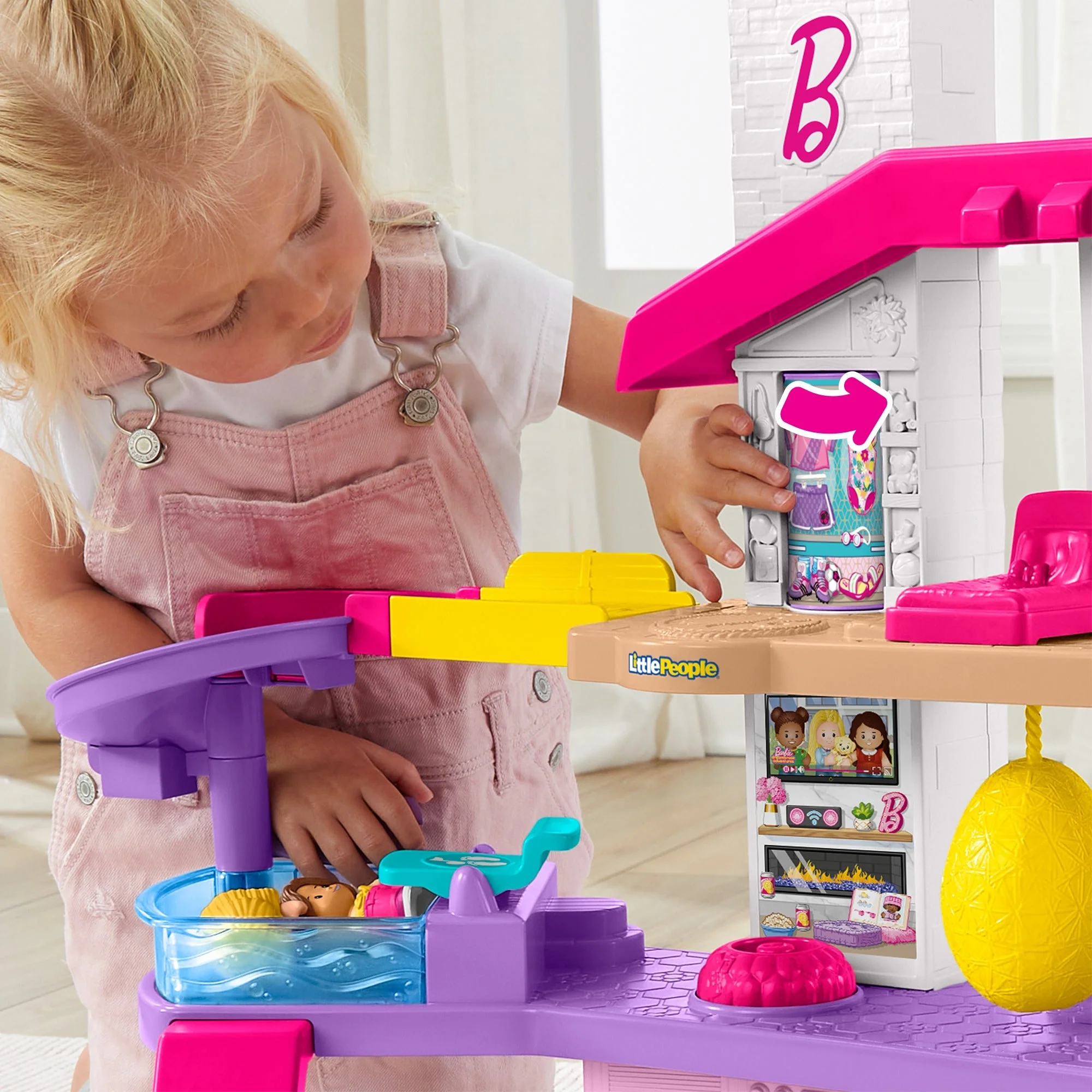 Barbie Little Dreamhouse by Little People - Image 7