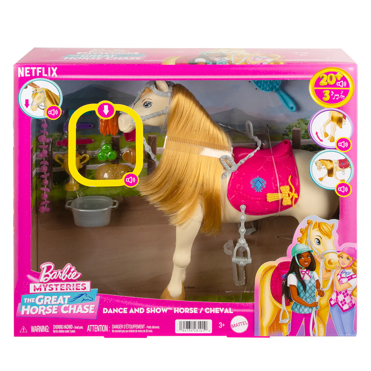 Barbie Mysteries The Great Horse Chase Dance and Show Horse - Image 7