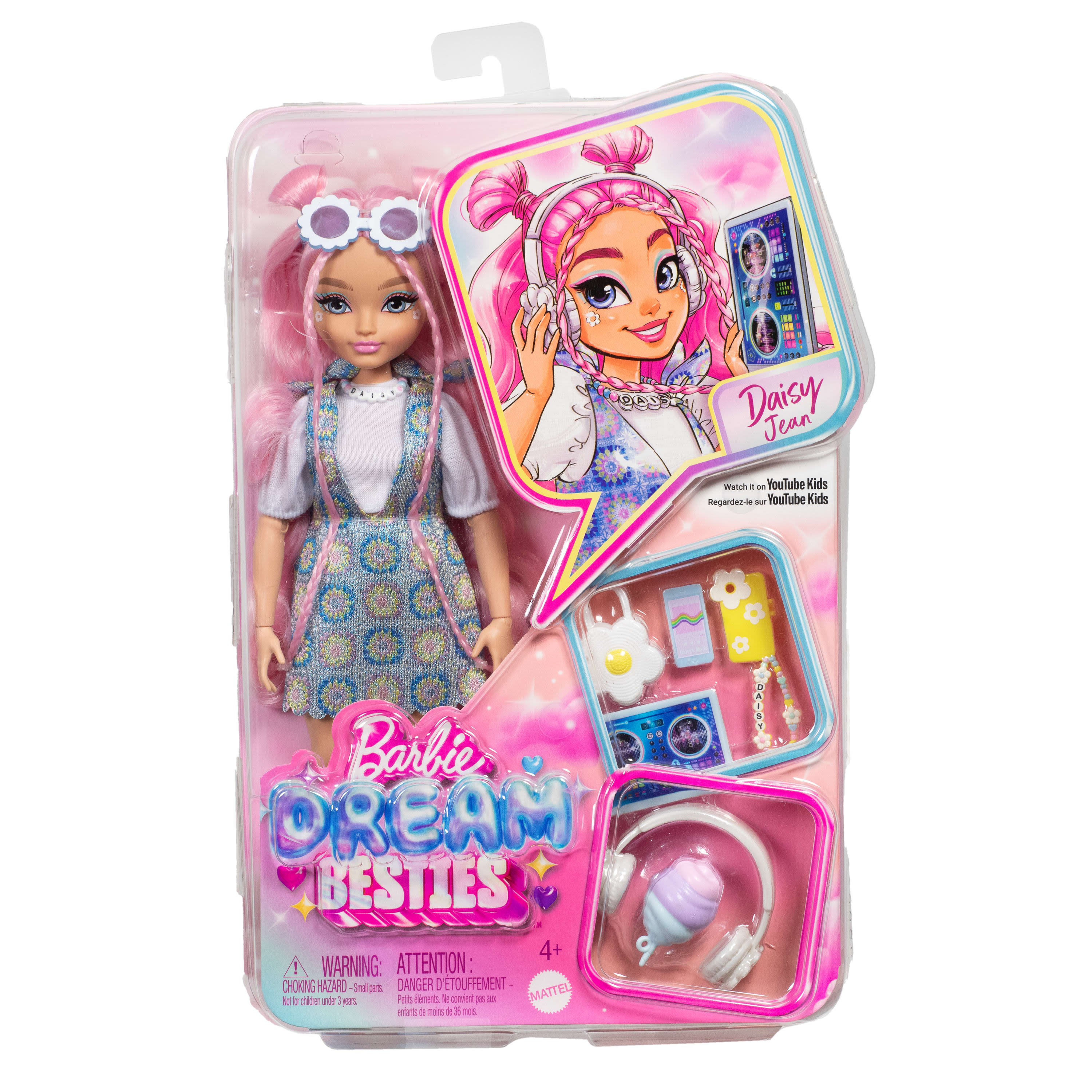 Bundle: Barbie Dream Besties 3 Pack - Daisy, Ken & Renee Doll - Image 10