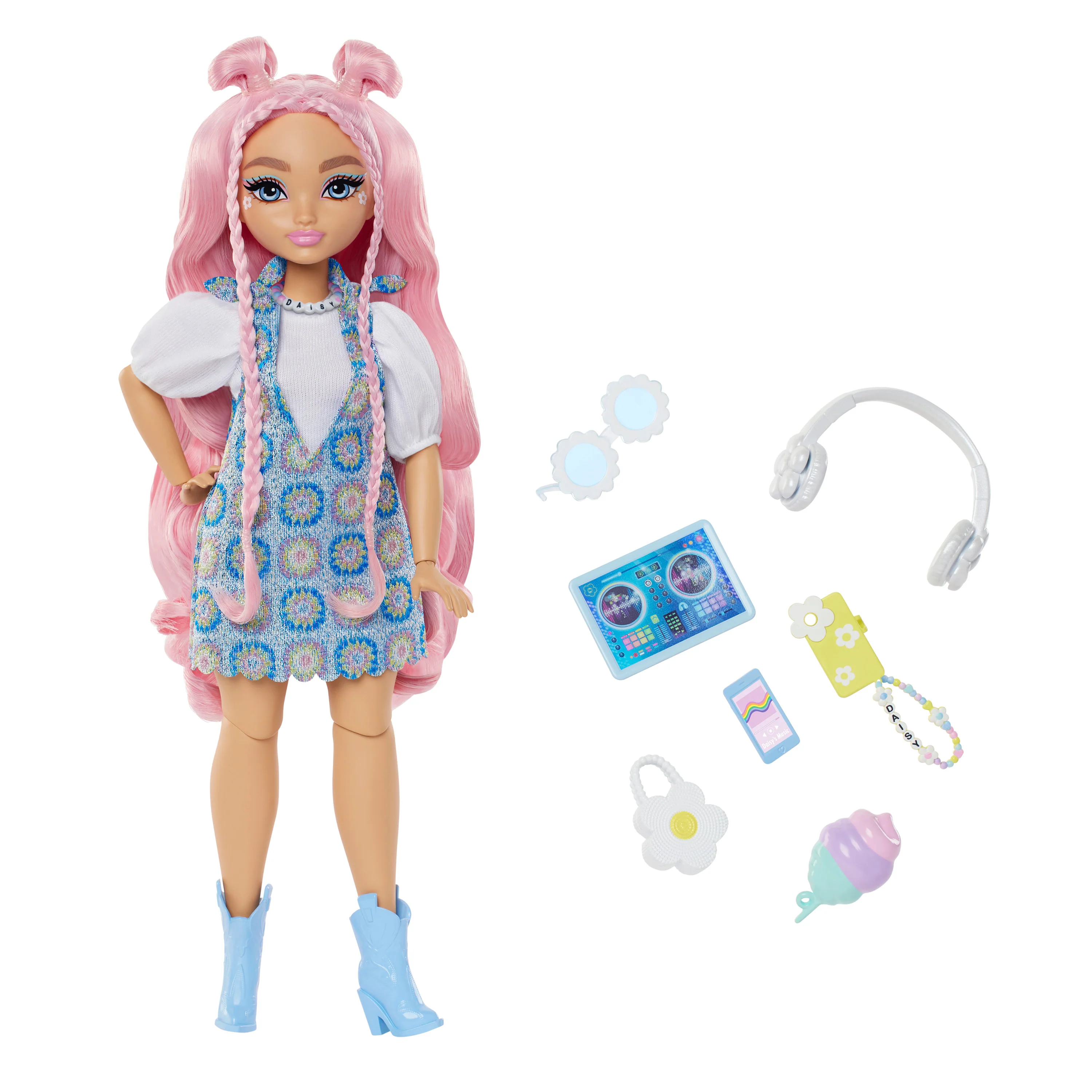 Bundle: Barbie Dream Besties 3 Pack - Daisy, Ken & Renee Doll - Image 6