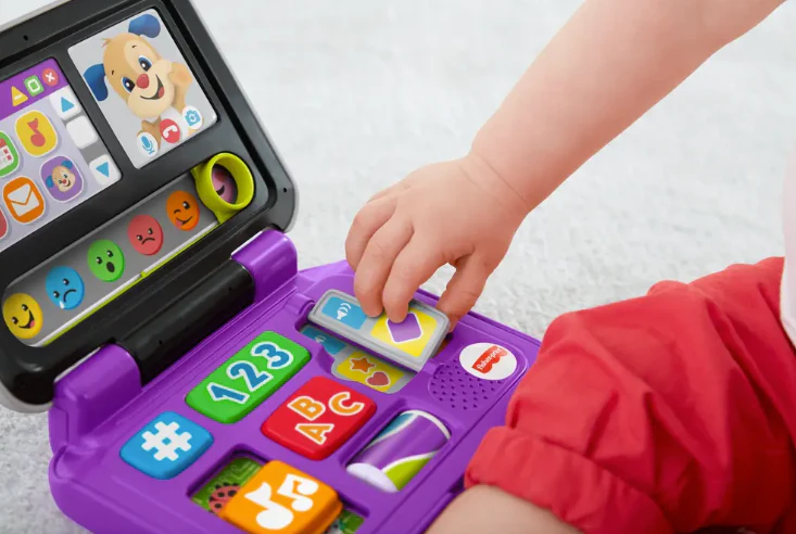 Bundle: Fisher-Price Laugh & Learn Click & Learn Laptop + Laugh & Learn Sis' Remote - Image 4