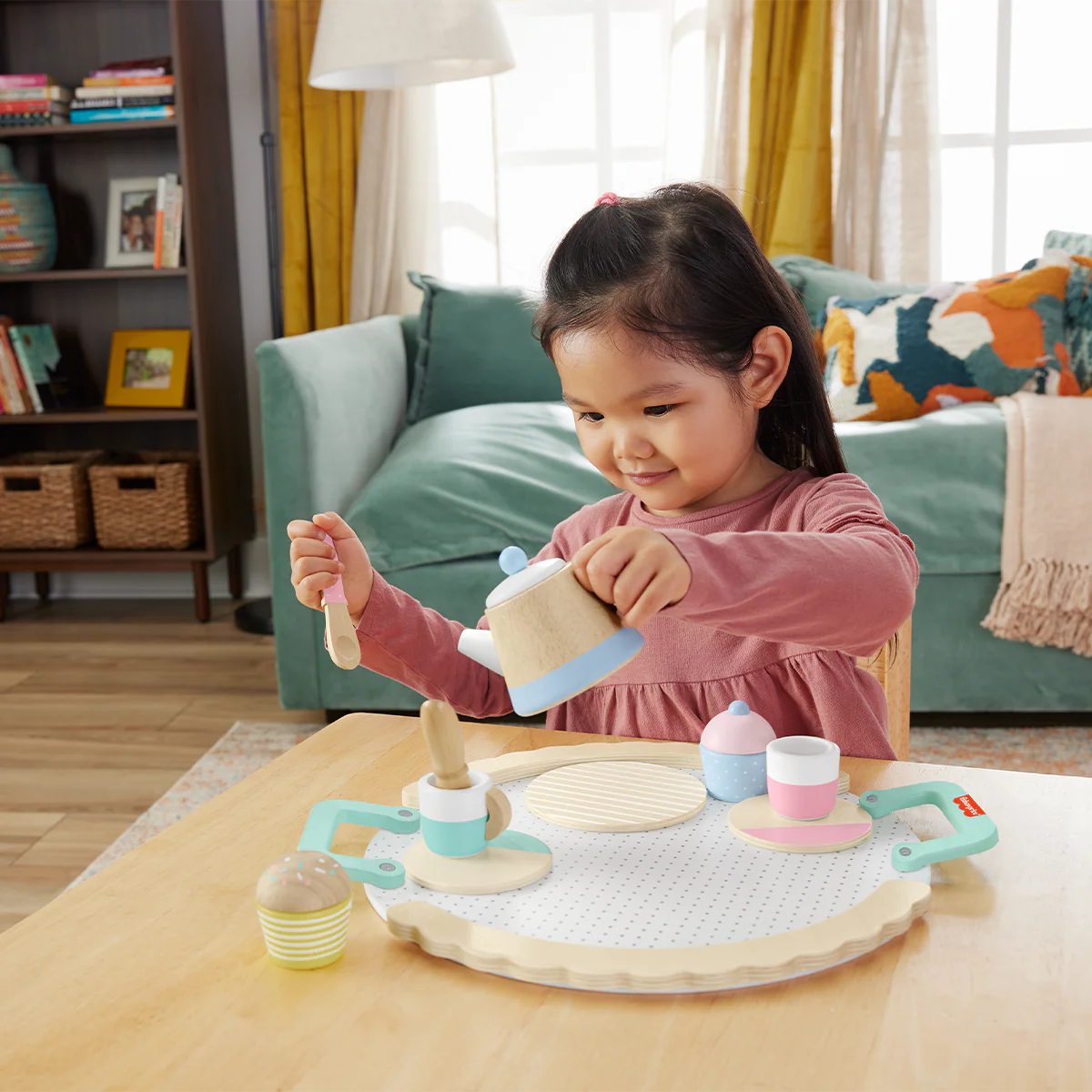 Fisher-Price Wooden Tea Set - Image 6