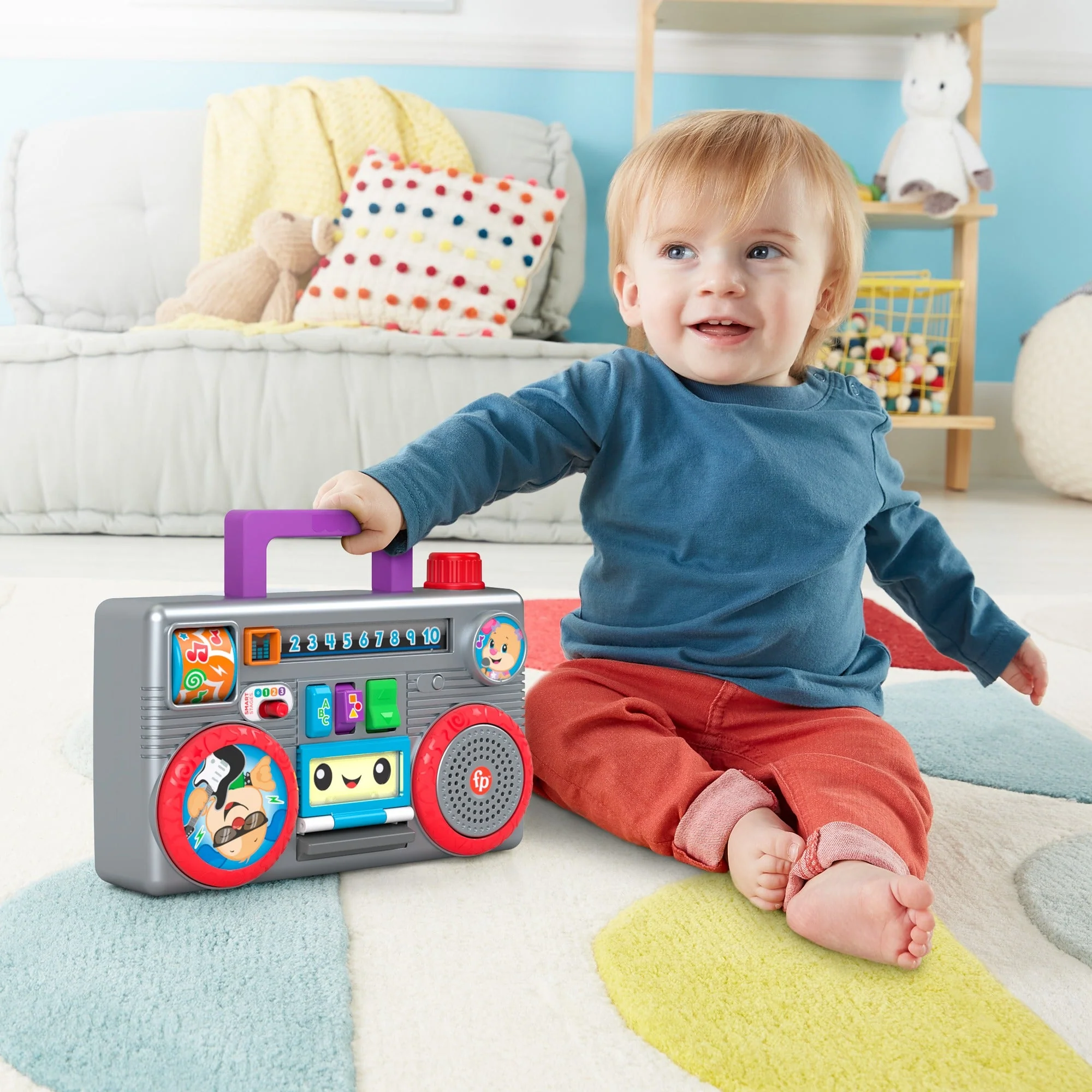 Fisher-Price Laugh & Learn Busy Boombox - Image 4
