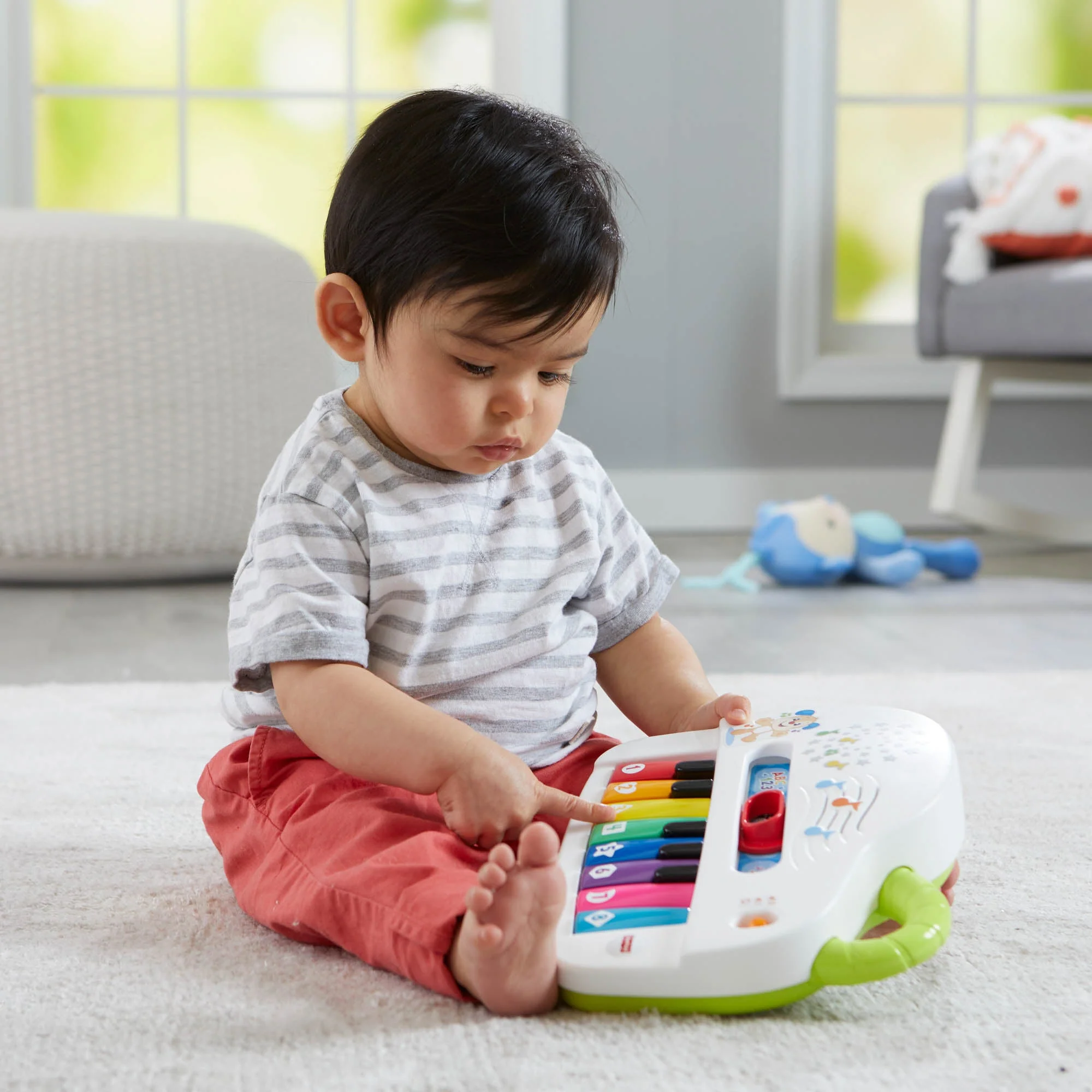 Fisher-Price Laugh & Learn Silly Sounds Light-Up Piano - Image 5