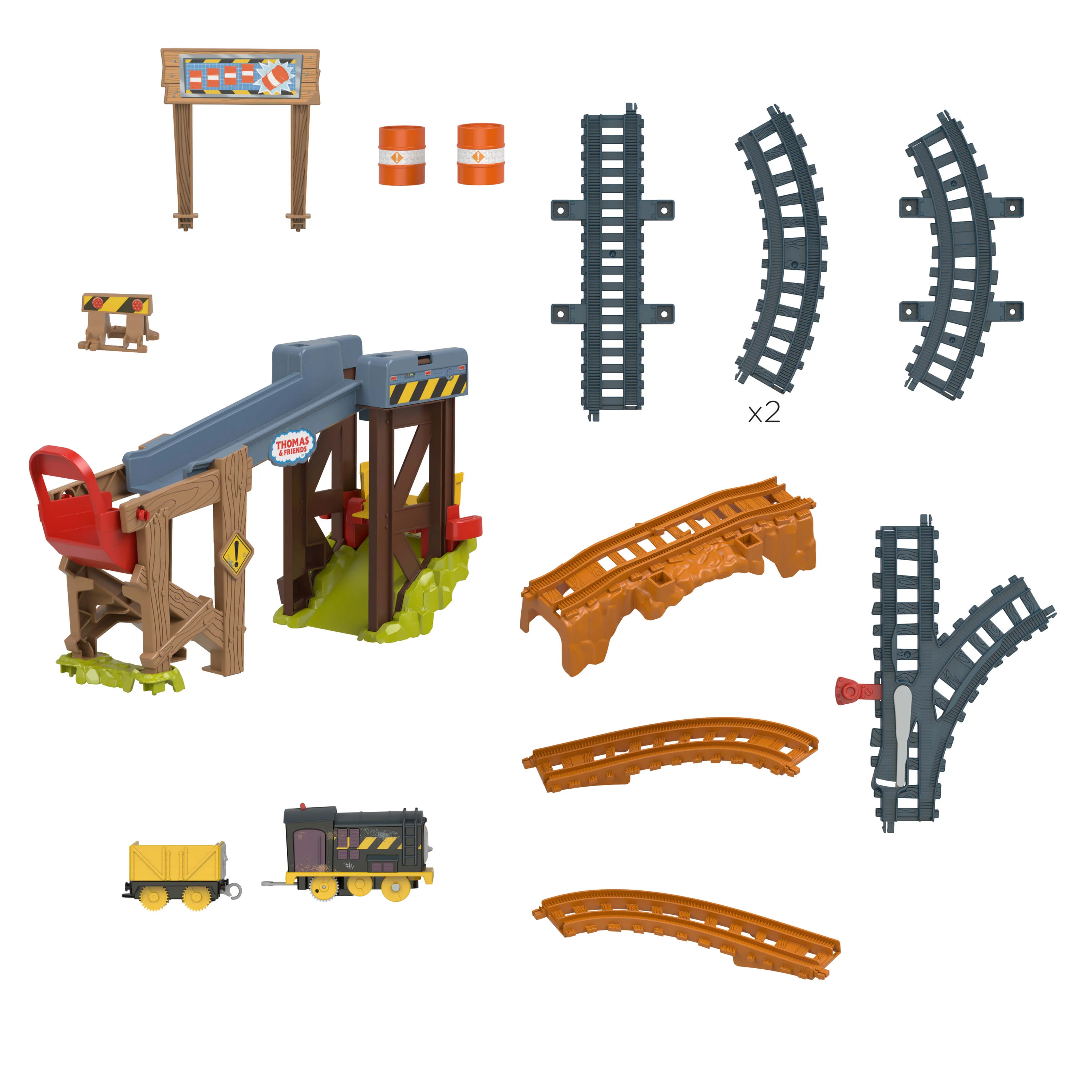 Fisher-Price Thomas & Friends Diesel's Lift & Load Construction Set - Image 3