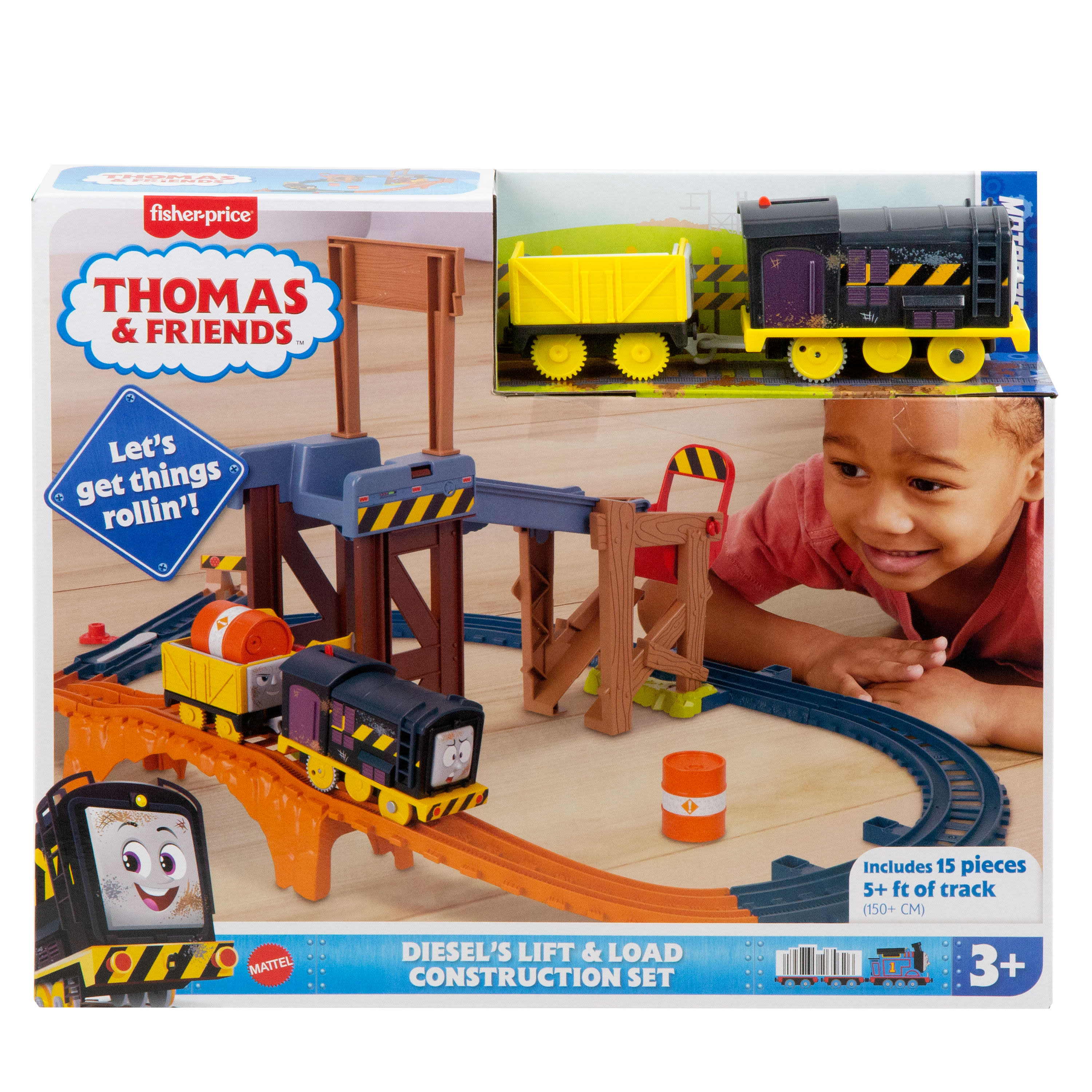 Fisher-Price Thomas & Friends Diesel's Lift & Load Construction Set - Image 4