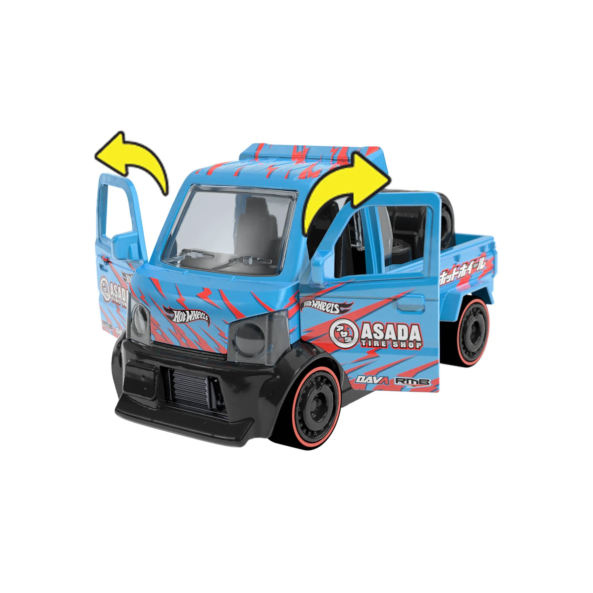 Hot Wheels Pull-Back Speeders Toy Car - Assorted* - Image 4