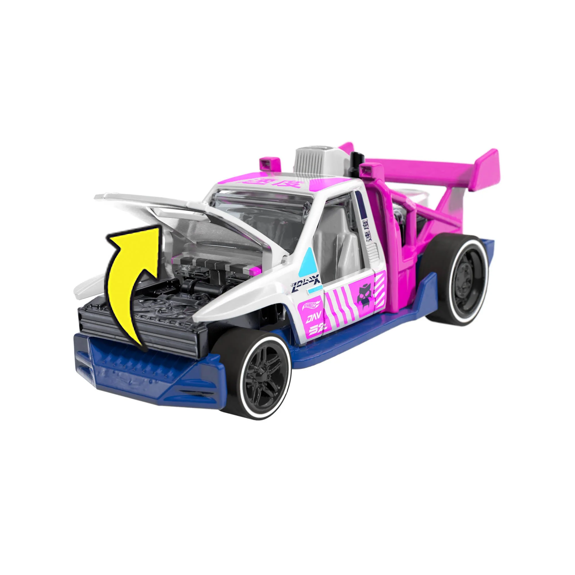 Hot Wheels Pull-Back Speeders Toy Car - Assorted* - Image 5