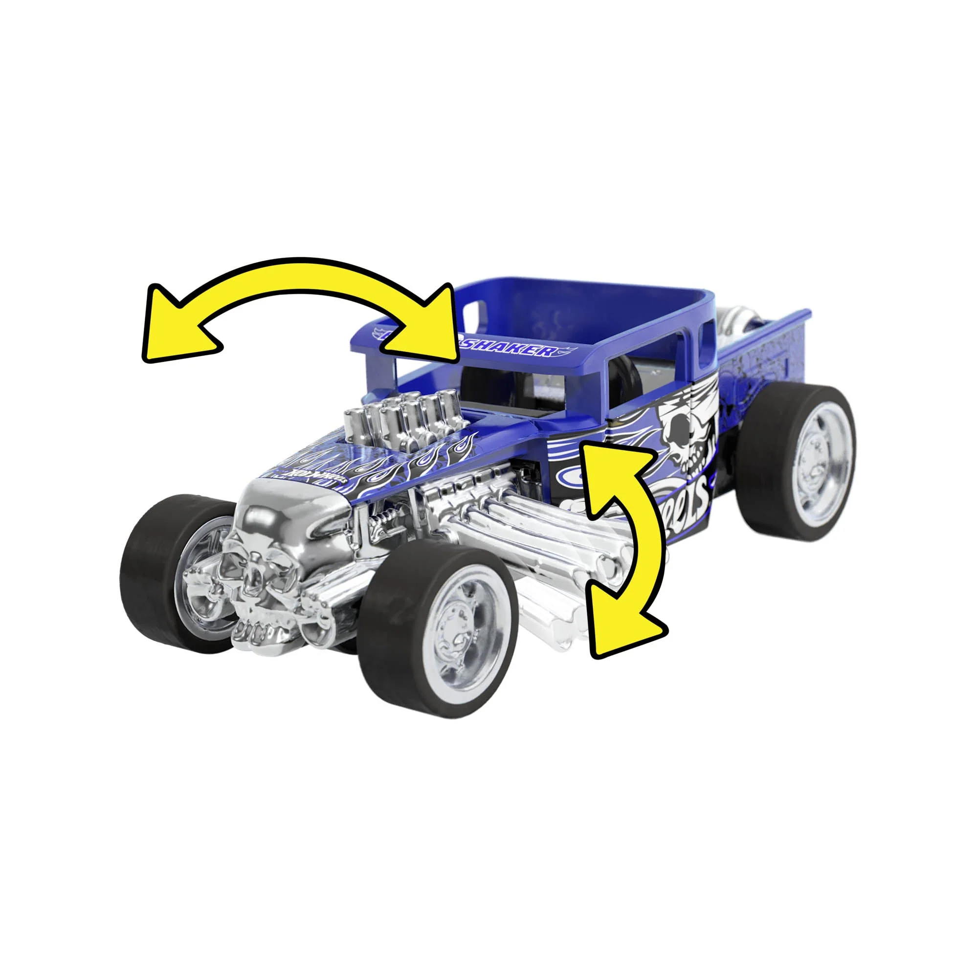 Hot Wheels Pull-Back Speeders Toy Car - Assorted* - Image 8