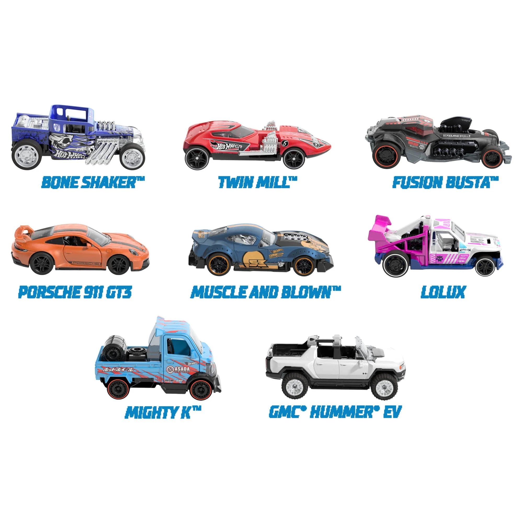 Hot Wheels Pull-Back Speeders Toy Car - Assorted* - Image 9