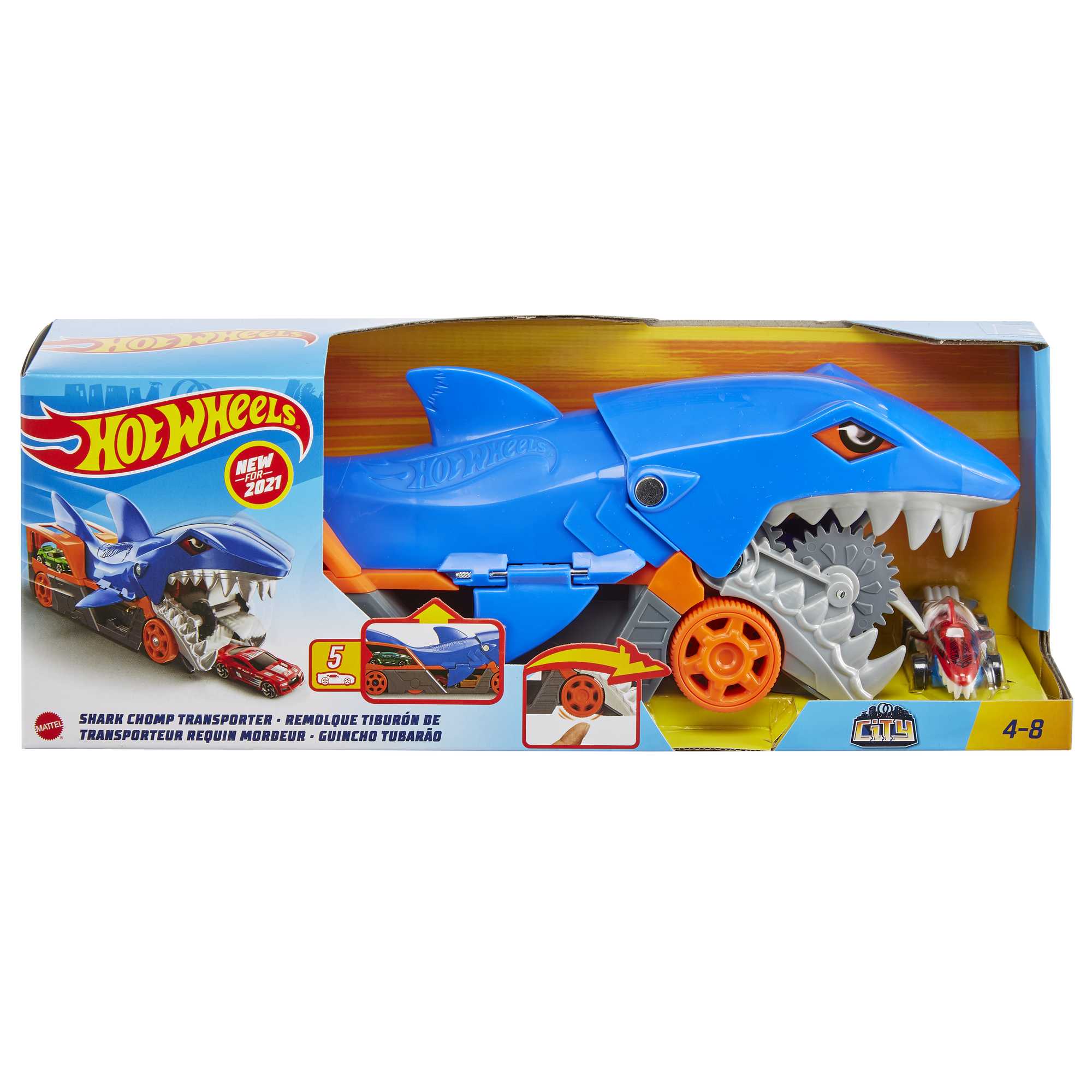 Hot Wheels Shark Chomp Transporter - Image 10