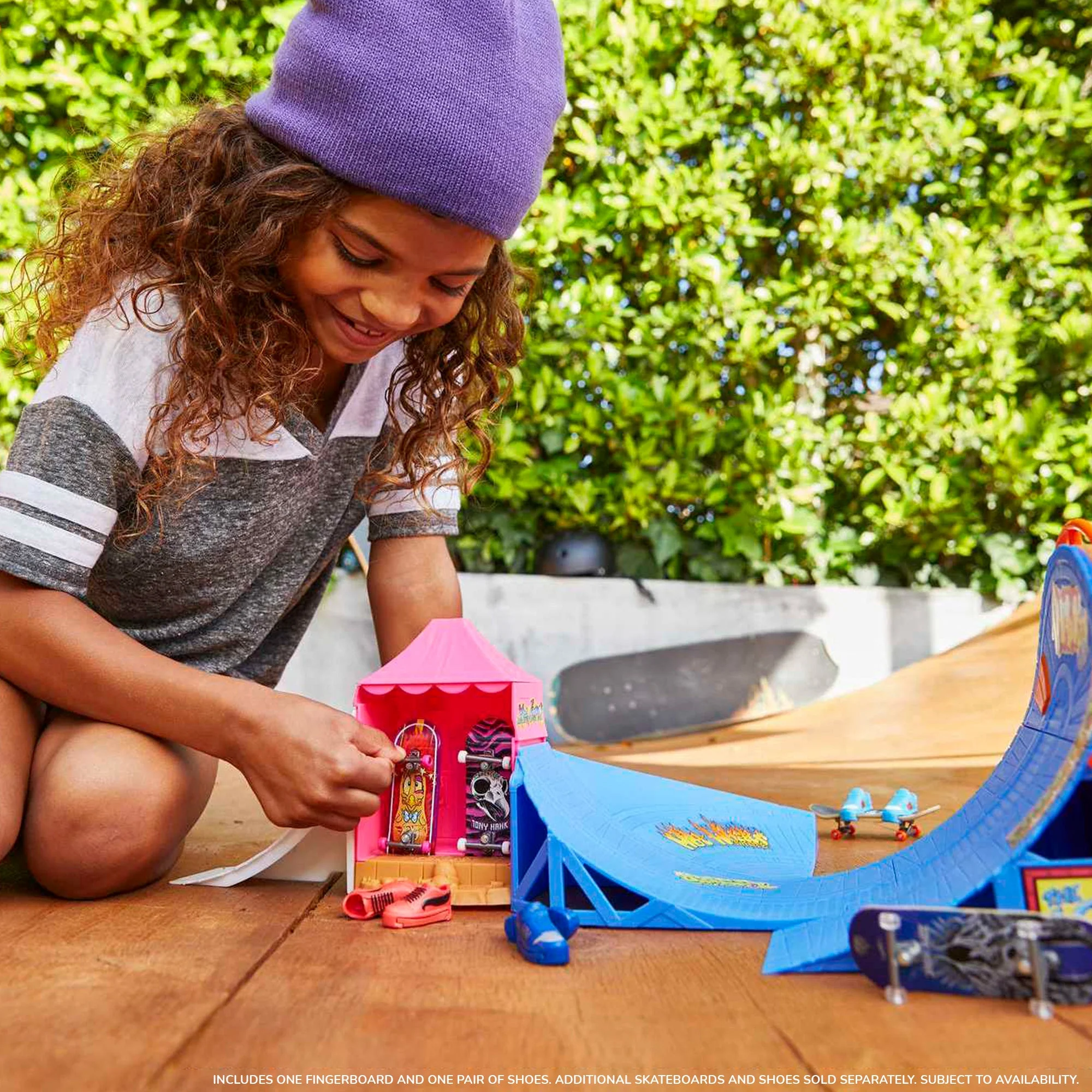 Hot Wheels Skate Amusement Park Skate Set, Playset - Image 8