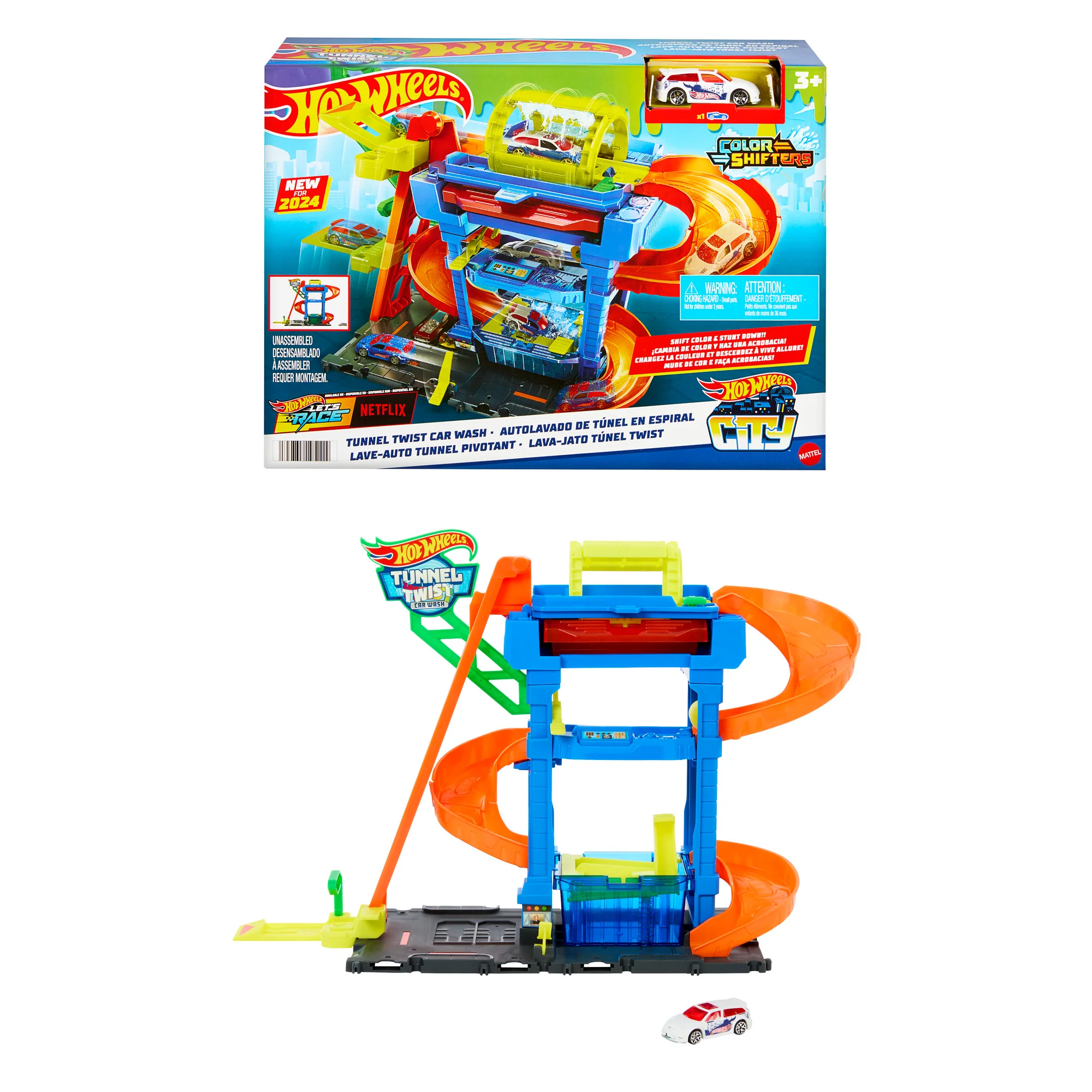 Hot Wheels Tunnel Twist Car Wash - Image 3
