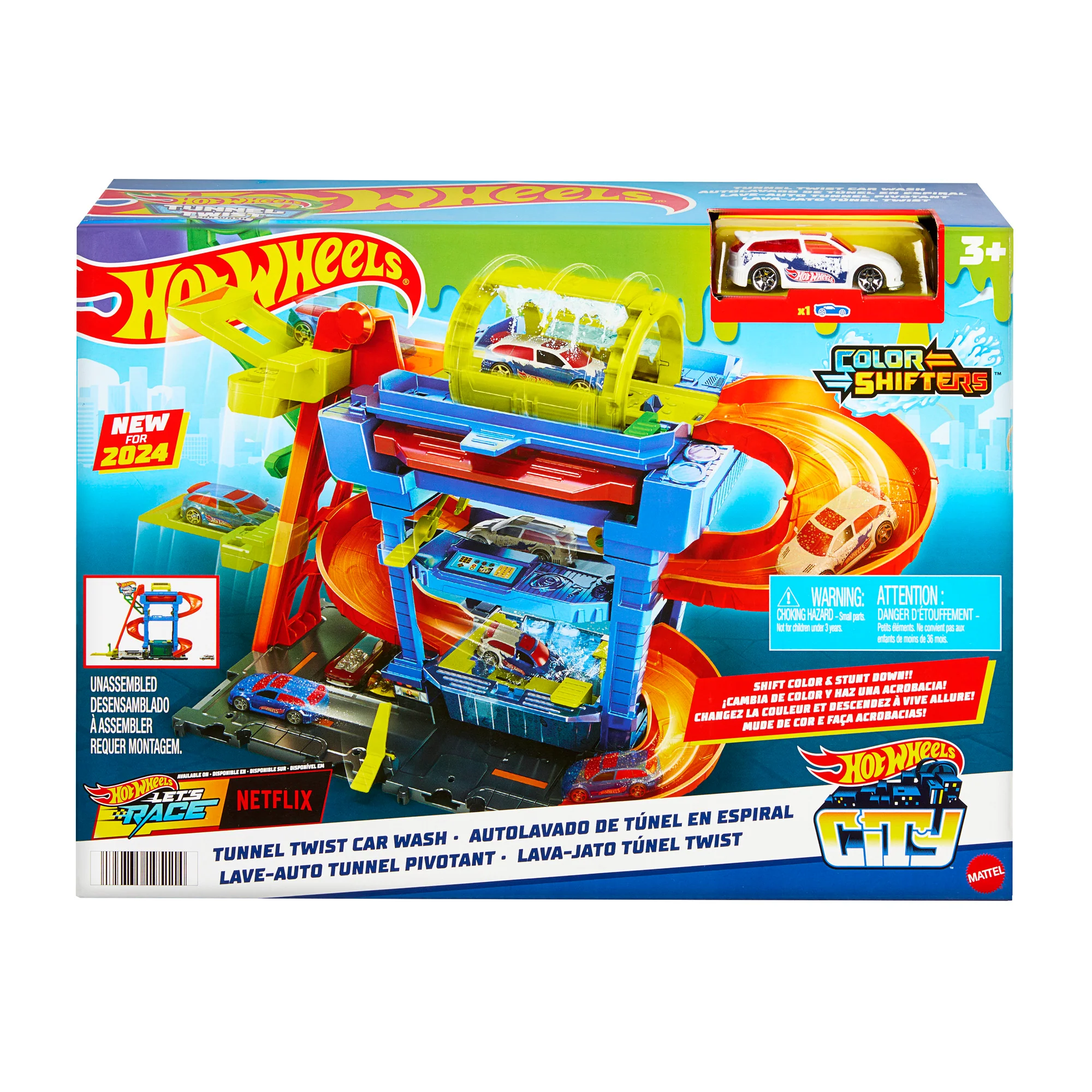 Hot Wheels Tunnel Twist Car Wash - Image 4