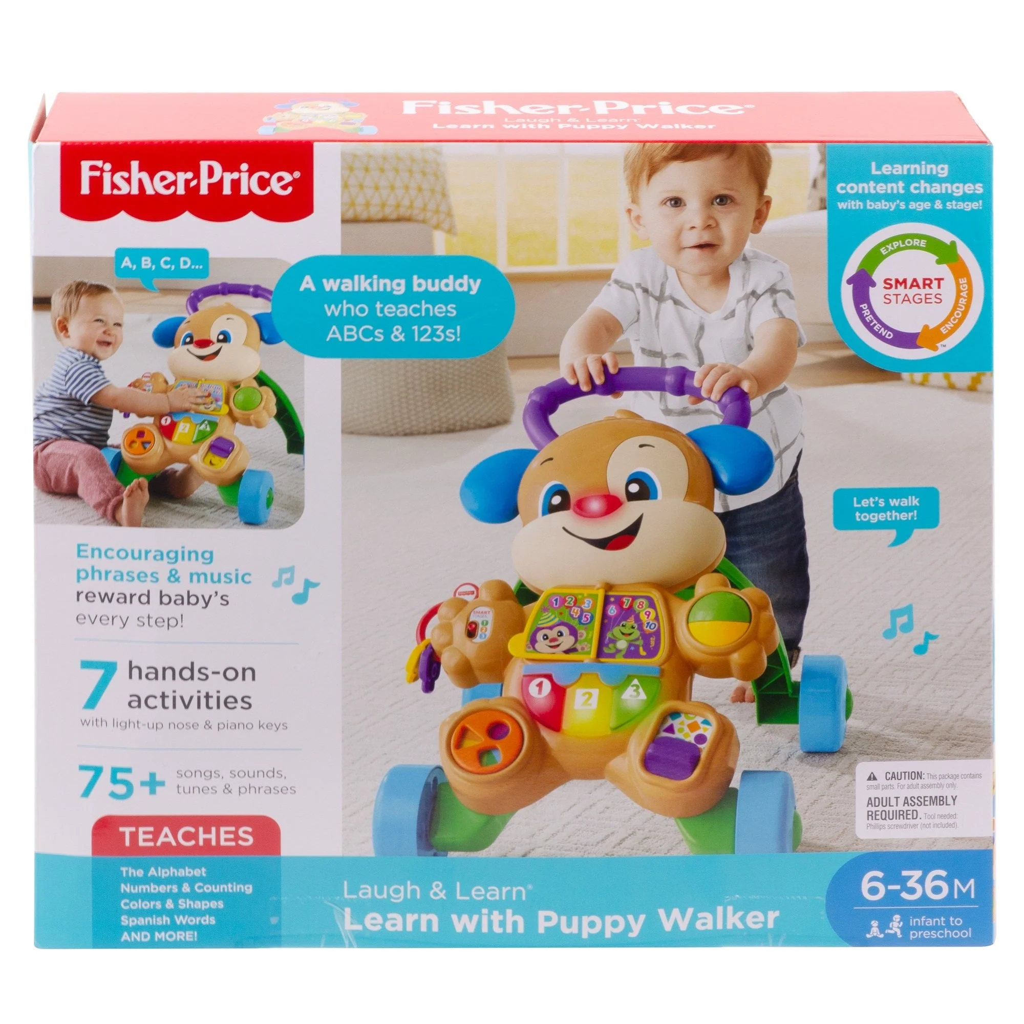 Laugh & Learn Smart Stages Learn Puppy Walker - Image 7
