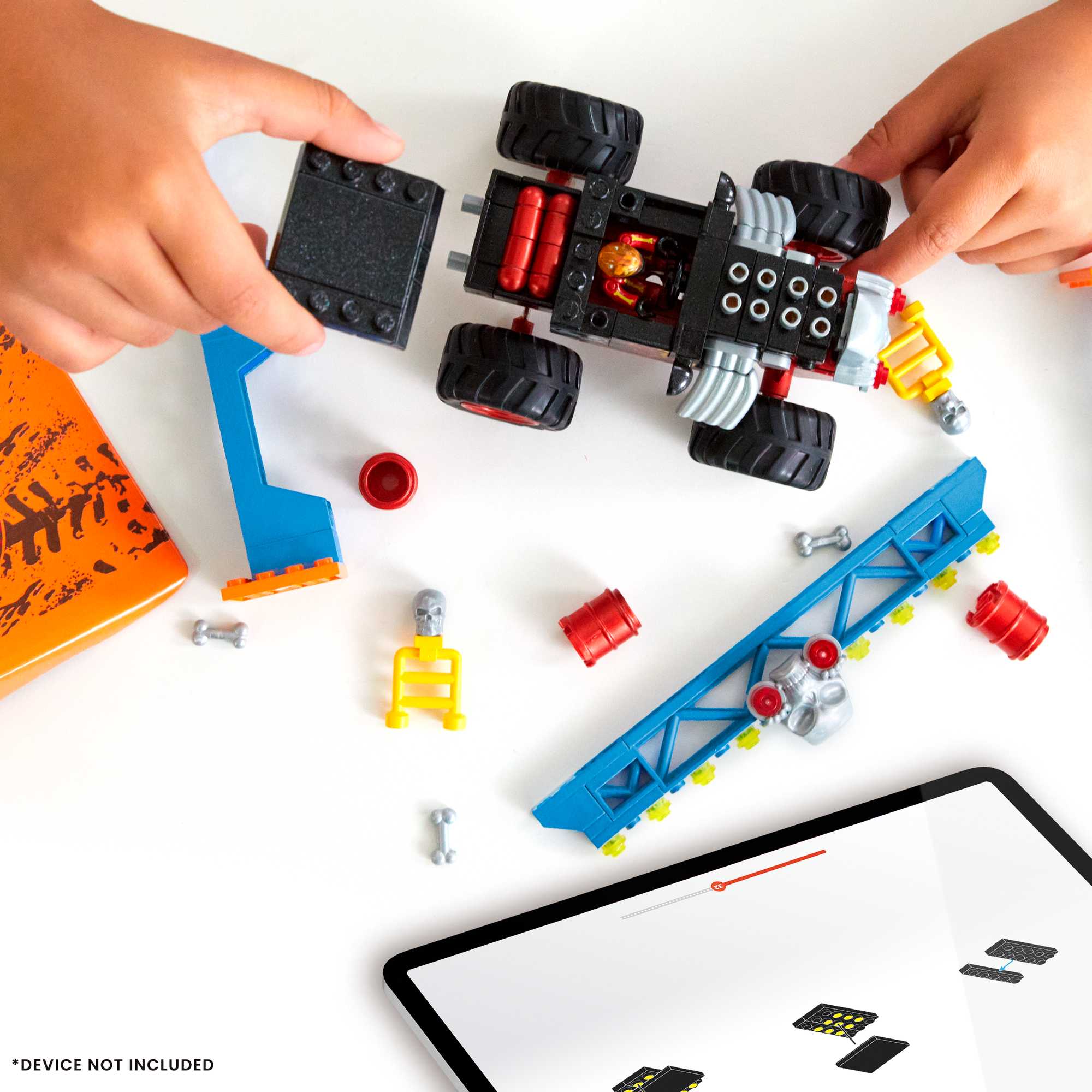 Mega Hot Wheels Smash N Crash Bone Shaker Crush Course - Assorted* - Image 5