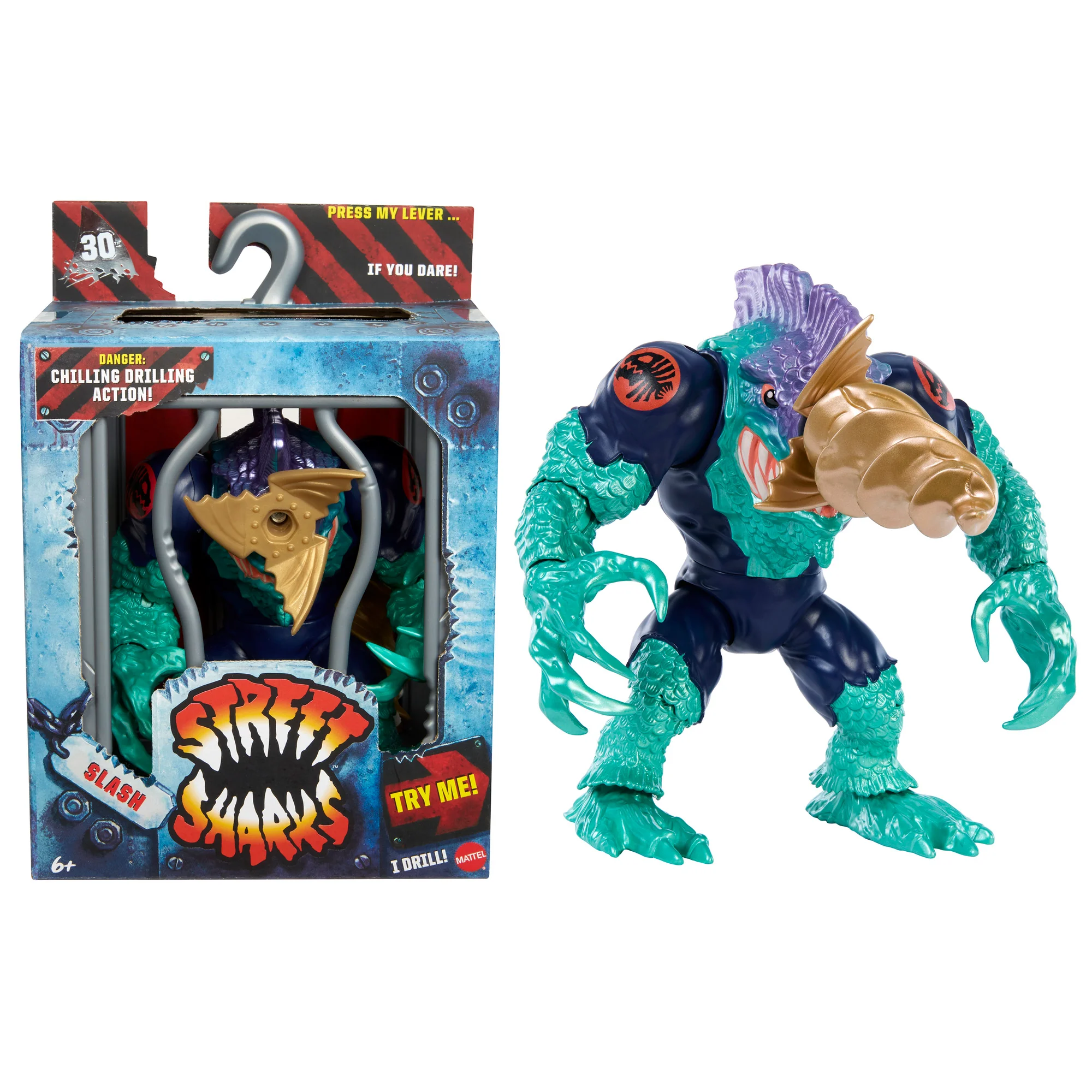 Street Sharks Slash Figure - Image 10