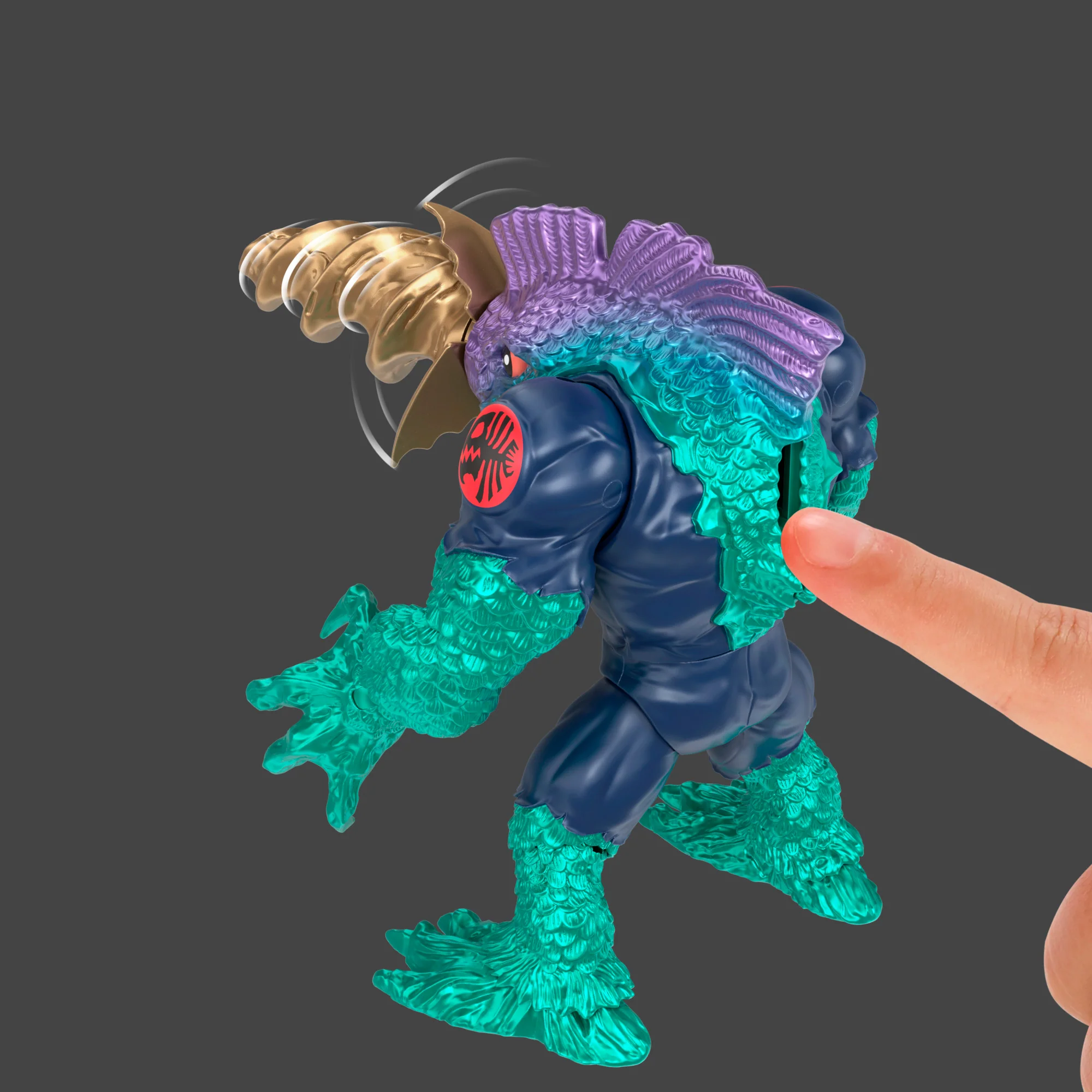 Street Sharks Slash Figure - Image 5